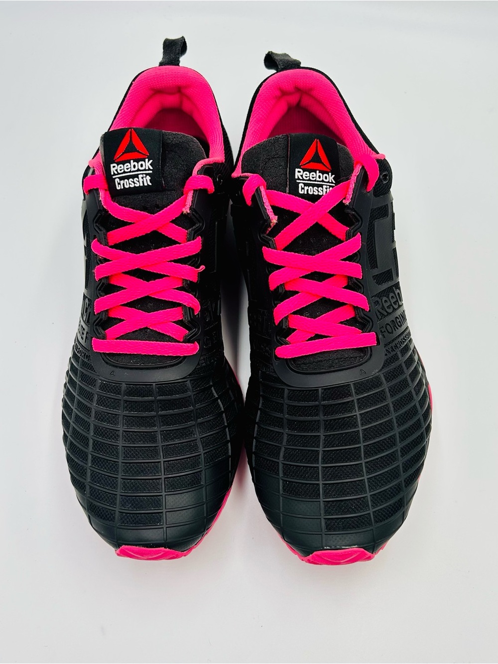 Reebok shoes CrossFit Sprint TR trainers workout black and pink women size 9 - Picture 8 of 11